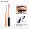 thumbnail image 4 of Lápiz delineador de ojos líquido impermeable Eyeliner HUOGUO, 4 ml, 4 of 5