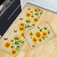 thumbnail image 2 of Farmhouse Kitchen Rugs and Mats Set of 2, Sunflower Kitchen Rug, Seasonal Washable Non Skid Floor Mat for Home Kitchen Decor - 17x29 and 17x47 Inch, 2 of 6