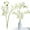 White, variant on 42Cm Artificial Orchid Stems With 3 Lifelike Flowers For Home Kitchen Wedding Centerpieces Vase Arrangements Table Decor
