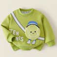 thumbnail image 3 of Abcomgle Unisex Kids Sweatshirt with Cartoon 3d Crossbody Bag Funny Crew Neck Long Sleeve Pullover Sweatshirts Shirt, 3 of 5