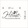 thumbnail image 1 of JJKBVCLO Bedroom Sticker Vinyl Art Mural Home Decal Are Wall Home You Where Home, 1 of 6