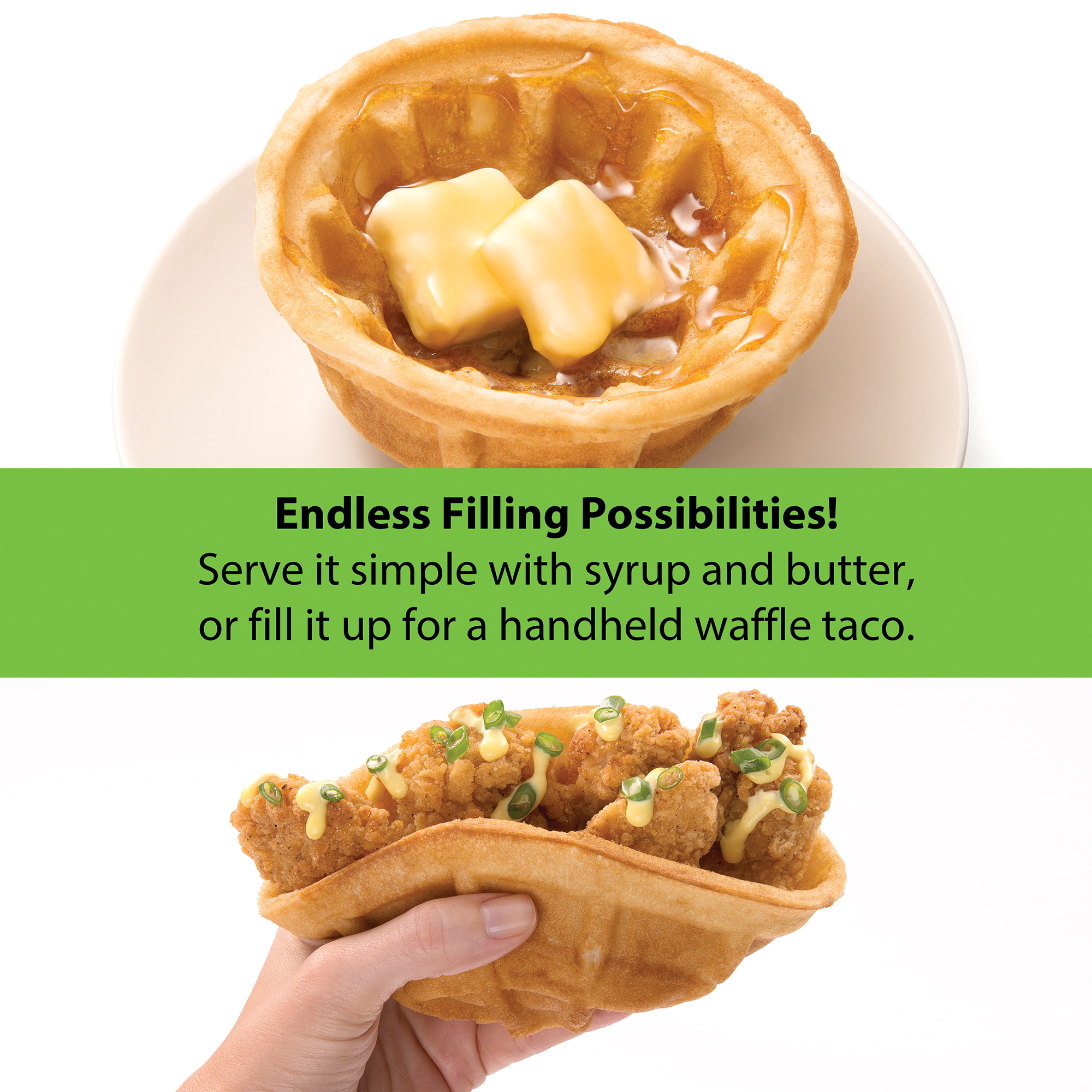 Presto Belgian Waffle Bowl Maker photo 5