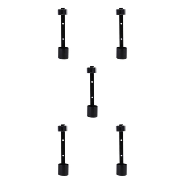 Cateissary Metal Cane Crutch Holder Bracket for Wheelchairs and Rollators Type2 NO2