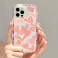 thumbnail image 1 of Airbags-funda cuadrada de flores para iPhone, carcasa trasera suave para modelos 12, 11, 12, 13, 14 Pro Max, XR, X, XS, 6S, 7, 8 Plus, SE 2022, 2020, 1 of 4