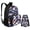 Baseball, variant on Bee Backpack for Girls Youth Kids School Bag Set with Lunch Box and Bottle Holder for Teens Girls Kids Preschool Backpack Kindergarten Bookbag Set with Lunch Box 3Pcs