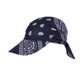 thumbnail image 5 of Pañuelo tipo bandana para mujer, gorro multifuncional, turbante para la cabeza, ideal para ciclismo y viajes. Azul marino, 5 of 9