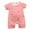 Hot Pink, variant on TOWED22 Newborn Baby Boy Romper Short Sleeve Crew Neck Button Jumpsuit One Piece Summer Clothes Outfit Green,12-18 M
