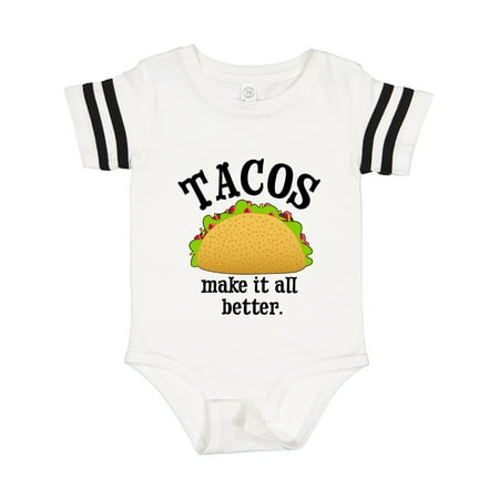 

Inktastic Tacos Make It Better Gift Baby Boy or Baby Girl Bodysuit