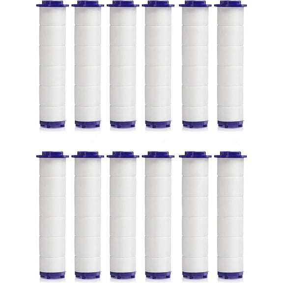 Shower Filter for Handheld Shower Head, Hydro Jet Shower Head Filter for Hard Water Remove Chlorine and Harmful Substances (12 Pieces )