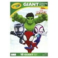 thumbnail image 6 of ( 2 Pack ) Crayola Spidey & His Amazing Friends Giant Coloring Pages, 18-Pgs, Coloring Gifts, 6 of 6