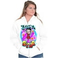 thumbnail image 4 of Betty Boop Air Brushed Supastar Zip Hoodie Sweatshirt Women Brisco Brands S, 4 of 6