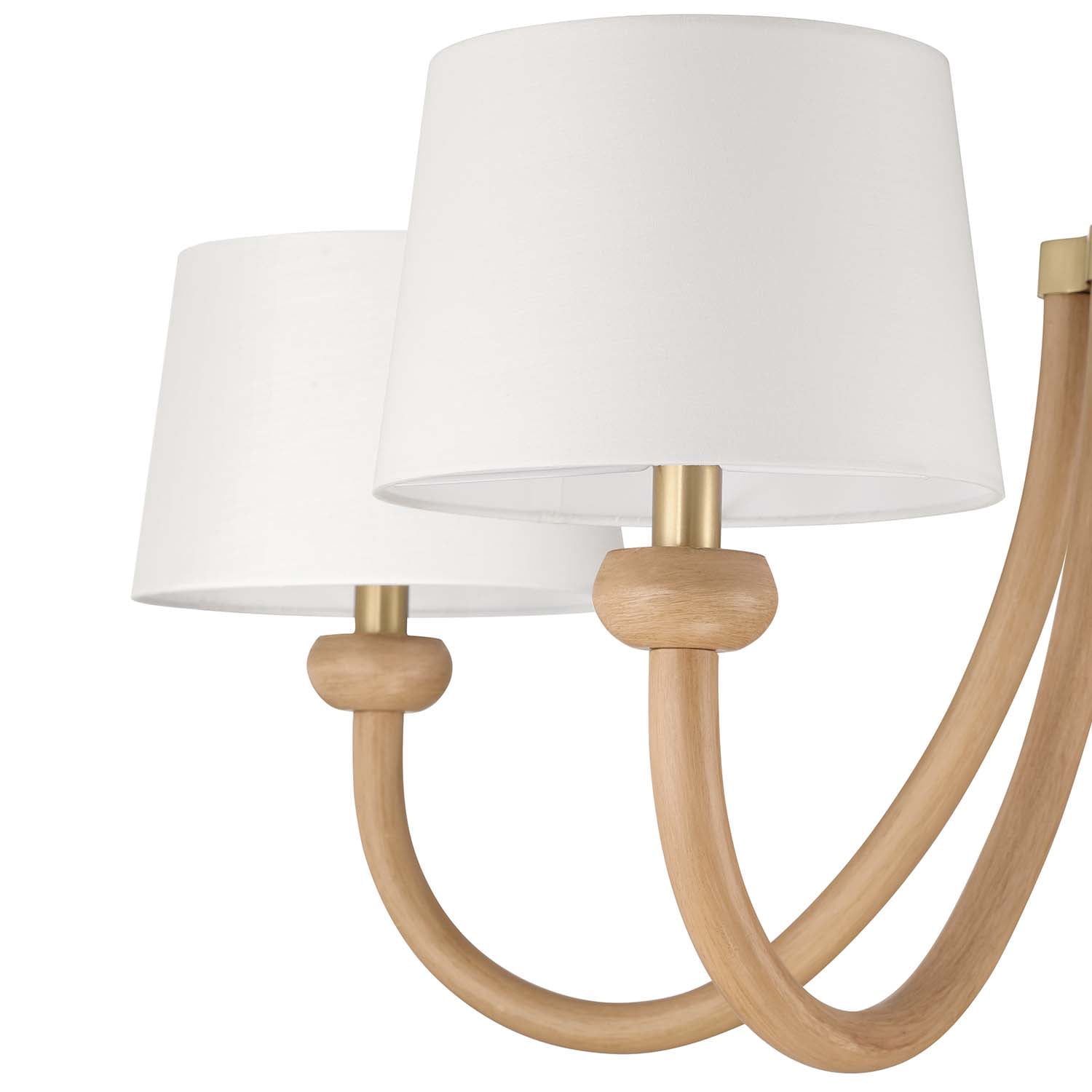 Marisol - 5-Light Chandelier - Champagne Brass