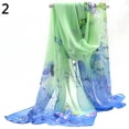 thumbnail image 5 of Holzlrgus Women's Floral Printed Chiffon Stole Scarf - Soft and Lightweight Sun Protection, 5 of 7