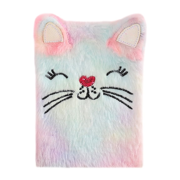 Cats Diary - Secret Journal Notebook with Lock, A5 Size (14.5x10.8cm), Multicolor Paper - Cute Cat Notebook with Lock, Secret Diary Writing Journal Birthday Gift for Travel & Writing Practice Pink