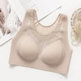 thumbnail image 4 of Levmjia Women Bras Comfortable One-Piece Seamless Thin Bralette Underwire Breathable Everyday Support Sleep And Daily Wear, 4 of 8