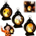 thumbnail image 4 of ​Halloween LED Flickering Candle Decor Battery Operated Flameless Wind Lamp Tabletop Ornament For Halloween Indoor Decor, 4 of 7