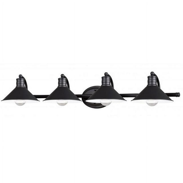 Vaxcel International W0286 Akron Luminaire de Meuble-Lavabo 4 L, Bronze Huilé