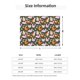 thumbnail image 5 of Fotbe Roosters and Chicks Manta de Franela con Estampado, Manta Ultrasuave para Cama, Sofá, Auto, Hipoalergénica y Antibolitas-60"x50", 5 of 6