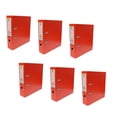 thumbnail image 1 of Carpeta Registrador Forrado PVC Techmakro Carta Rojo 6 Pz, 1 of 5
