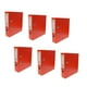 thumbnail image 1 of Carpeta Registrador Forrado PVC Techmakro Carta Rojo 6 Pz, 1 of 5