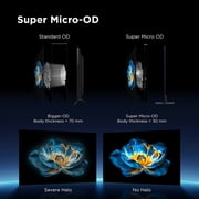 TCL 98-Inch X11K Series QLED 4K Smart QD-Mini LED TV with Google TV (NEW 2025) - Halo Control System, LD14000 Precise Dimming Series, HDR 6500 Nits Peak, Audio by Bang & Olufsen - 98X11K