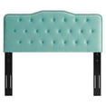 thumbnail image 3 of Modway Sophia Tufted Performance Velvet Full/Queen Headboard in Mint, 3 of 10