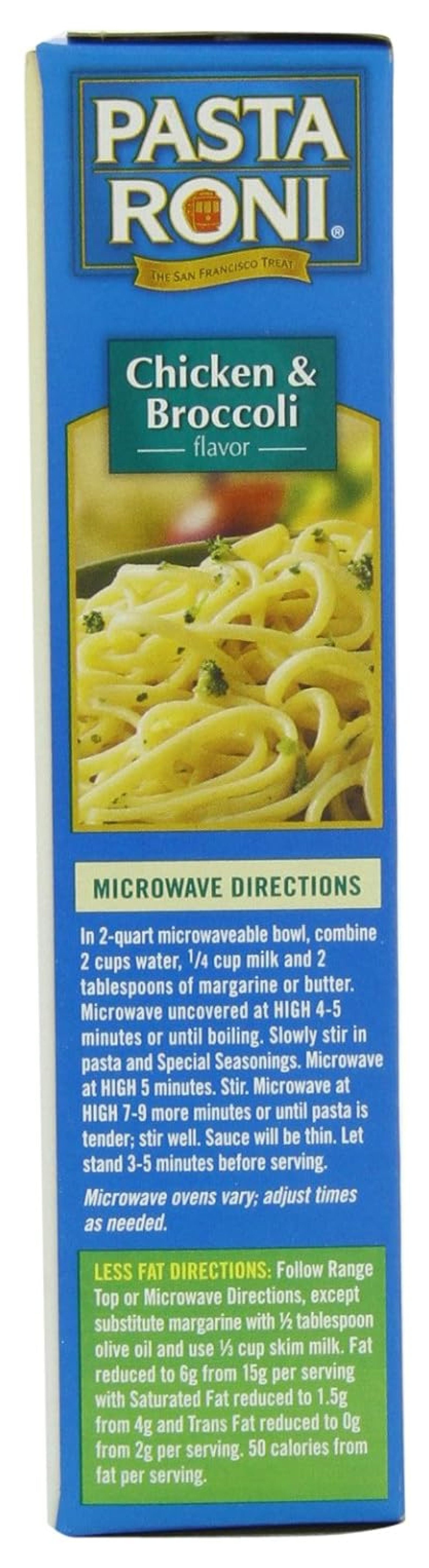 DJWCB Chicken & Broccoli Linguine Mix 4.7 Ounce (Pack of 12 Boxes)