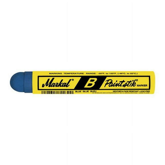 Markal MKL080225 Paintstik Solid Paint Crayon, Blue - Box of 12
