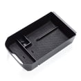 thumbnail image 1 of 1PCS Car Storage Box With Rubber Pad For Toyota For RAV4 2019-2022 Black Center Console Armrest Hidden Storage Container, 1 of 3