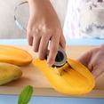 thumbnail image 3 of Wosthever Separador de Mango, rebanador de aguacate, separador de pulpa de fruta, peladores de melón y verduras, herramienta para pelar, cocina Cocina y Comedor, 3 of 6