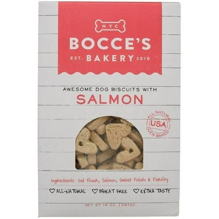 UPC: 0856019005242 | Bocce s Bakery Salmon Dog Treats 14 Oz