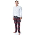 thumbnail image 2 of Marvel Mens' Spider-Man Vintage Superhero Icon Sleep Pajama Pants, 2 of 6