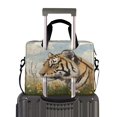 thumbnail image 2 of Laptop Bag Laptop Briefcase 15.7 x 3 x 11.8 Inches Laptop Bag Briefcases Laptop Storage Travel Laptop Bag Work Laptop Bag Prairie Cartoon Tiger, 2 of 8
