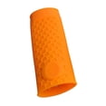 thumbnail image 2 of ZFSBZBS 2Pcs Silicone Hot Handle Holder, Heat Resistant Potholder Rubber Pot Handle Cover for Cast Iron Skillets, Sleeve Grip, Frying Pans,Orange, 2 of 5