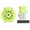 #A03-Fluorescent Green, variant on Motorcycle Cup Holder Foldable CNC Aluminum Turntable for 2.5" Cups & Bottles – Universal Fit for Motorcycles, Scooters, ATVs, Cars, Desk – Purple