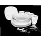 thumbnail image 3 of Vajilla Porcelana Blanca Alemana 32 Piezas 4 Personas Kostlich cuadrada, 3 of 5