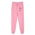 thumbnail image 2 of LEBONYARD Wide Leg Pants for Women,Womens Trousers High Waisted,Women Casual Trousers and Trousers Plus Velvet Running Fitness Sports Pants Pink M, 2 of 8