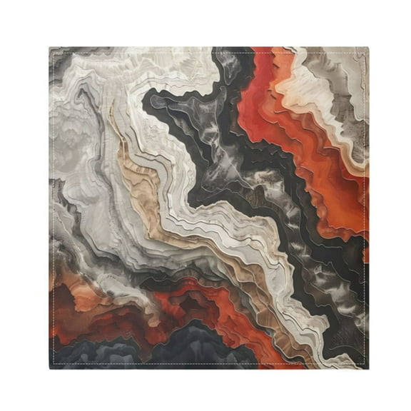 Napkin Satin Napkin 20*20Inchx1 Kitchen Towel Dinner Plate Towel Decorative Towel Napkin Tea Towel Suitable For Kitchen Table Color Melt