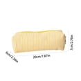 thumbnail image 2 of Fareti Cute Pencil Case Capacity Pencil Pouch Aesthetic Pen Bag Office Stationery Organizer Simple Sturdy Multifunctional Cosmetic Pouch, 2 of 4