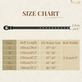 thumbnail image 4 of JASGOOD Women Leather Belt for Jeans Pants Ladies Skinny Dress belt with Gold Buckle 2 Pack, 4 of 10