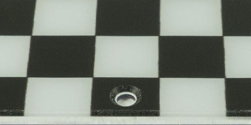 Pickguard For Fender Standard Strat - Checkerboard