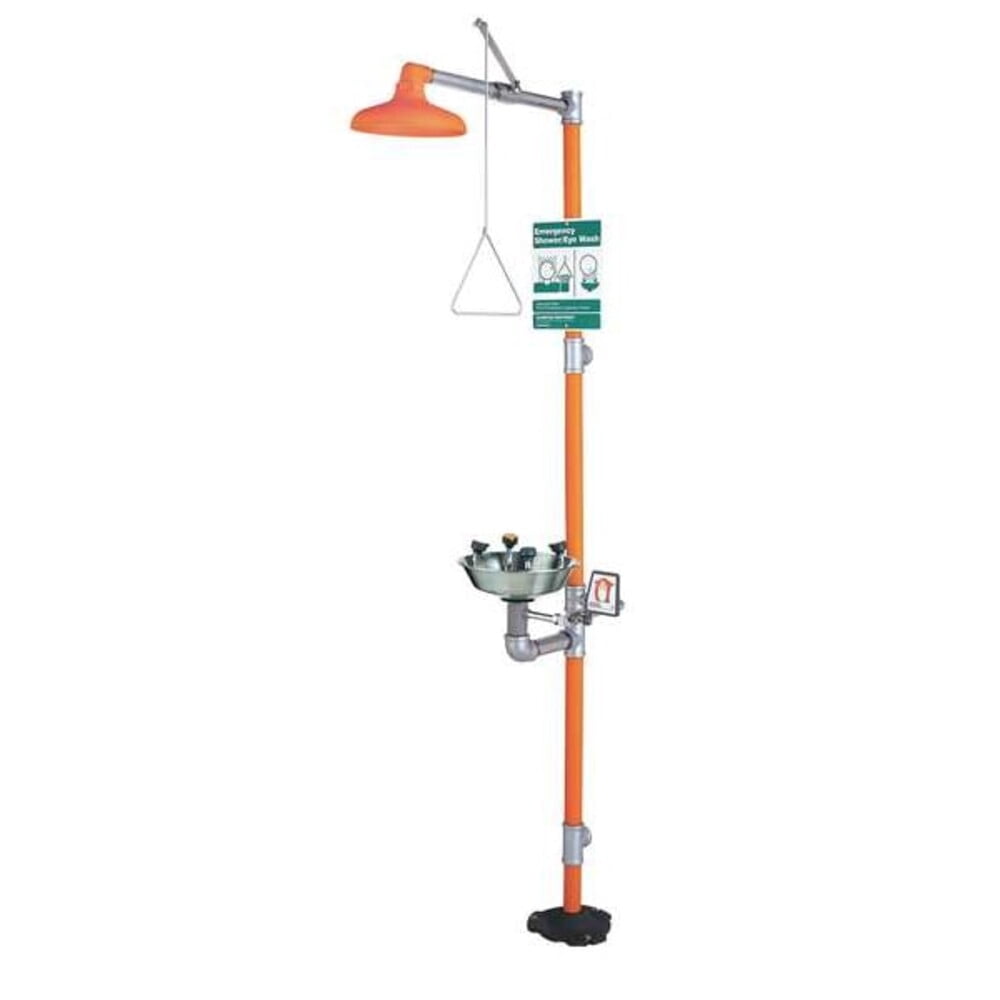 Guardian Equipment Drench Shower With Face/Eyewash,96 In. H GBF1909