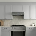 thumbnail image 4 of Streamline 30 in. Montecreto Ductless Undermount 406 CFM Range Hood in Brushed Stainless Steel with Baffle Filters, Touchpad Control, LED Lights, 4 of 18