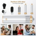 thumbnail image 6 of Blow Dryer Brush 5 in 1, Negative Ion Hair Dryer Brush Set Upgrade Hot Air Brush Air Styler Curling Wrap Air Curler, Curling Iron Hair Styling Tools As A Gift for Straight/Curl/Drying/Smoothing, 6 of 7