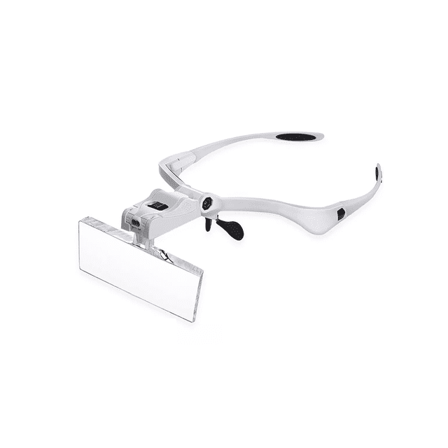 Lentes Lupa Luz Led Para Extensión De Pestañas, microblading.