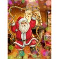 thumbnail image 1 of Cuadros Decorativos 5D Diamond Painting DIY Santa Claus Full Round Drill Rhinestone Kit Tmvgtek embutido en tela, 1 of 9