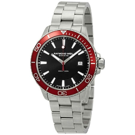 Raymond Weil Tango Black Dial Men's Watch 8260-ST4-20001