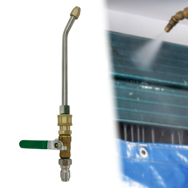 Adaptador de manguera de varilla de alta presión Fácil instalación Accesorio de repuesto profesional 27 cm 30 grados