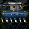 thumbnail image 2 of Solar LED Pool Lights, Waterproof Solar Garden Lights for Framed above Ground Pools, Outdoor Yard Lawn Fence Porch Lighting Accessories, 2 of 8