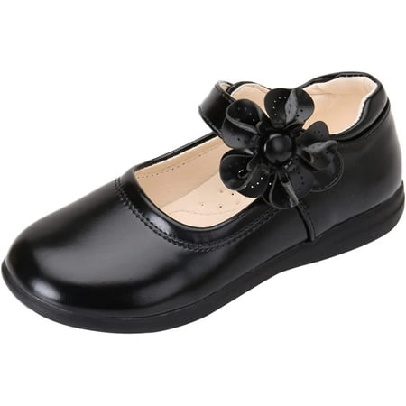 Baby Girls Sandals Soft Sole Flat Shoes Non-Slip Leather Bowknot Casual Shoes Summer for Toddler/Littler Kid/Big Kid
